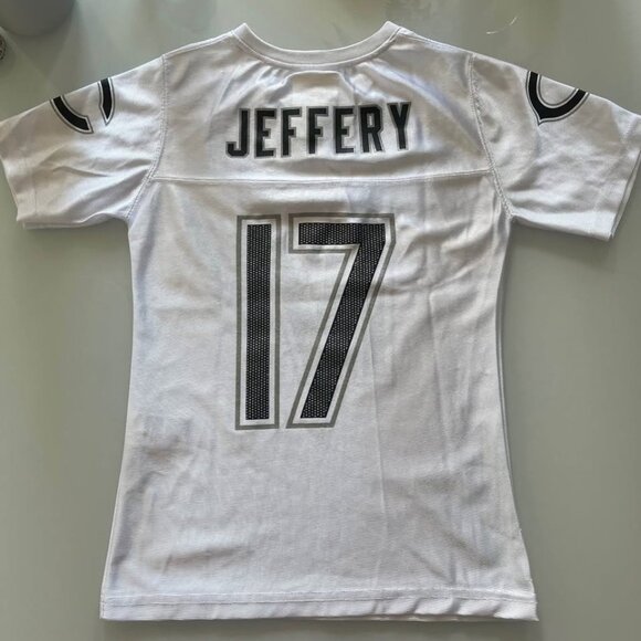 Chicago Bears NFL Team Apparel Jersey Size Kids Girls M 7/8 NWOT White - Picture 3 of 8